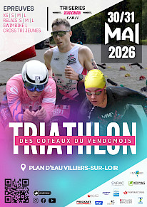 Triathlon des coteaux du vendômois - 30 et 31 mai 2026